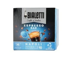 NAPOLI kapsulės, skirtos BIALETTI CAFF D'ITALIA - 16 kapsulių
