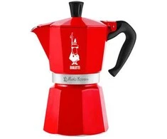 Bialetti - Spragtuko Moka Express 6tz + 2 puodelių rinkinys