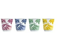 Kavos Puodelių Rinkinys - Bialetti Primavera 4 Vnt. Daugiaspalvis