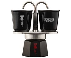 Bialetti - Stranger Things Mini Express 2tz + 2 puodeliai 90ml - termochrominis raštas