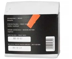 Kavos pupelės Bracia Ziółkowscy Brazil Cerrado 250 g