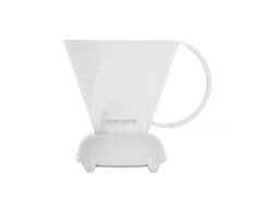 Clever Dripper - L 500ml Baltas + 100 Filters
