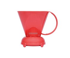 Clever Dripper - L 500ml Coral Raudona + 100 Filters