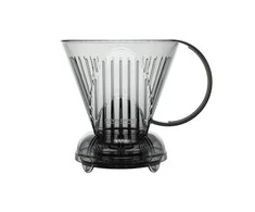 Clever Dripper - L 500ml Permatomas pilkas + 100 filtrų