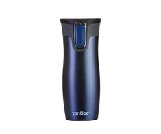 Termo puodelis Contigo West Loop 2.0 470 ml, mėlynas