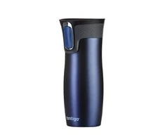 Termo puodelis Contigo West Loop 2.0 470 ml, mėlynas