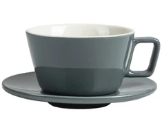 Espresso Gear - Cappuccino cup with saucer Peakabrew pilkas 250 ml