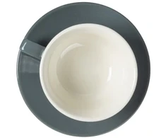 Espresso Gear - Cappuccino cup with saucer Peakabrew pilkas 250 ml