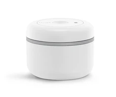 Fellow Atmos vakuuminis indelis kavos pupelėms, 400 ml, baltas