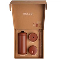 „Fellow“ – „Carter Move“ puodelis 3 viename – izoliuotas puodelis + 3 dangčiai „Sienna“, 473 ml