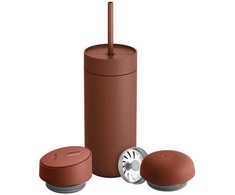 „Fellow“ – „Carter Move“ puodelis 3 viename – izoliuotas puodelis + 3 dangčiai „Sienna“, 473 ml