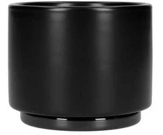 Cappuccino cup Fellow Monty Milk Art Matte Juodas, 190 ml