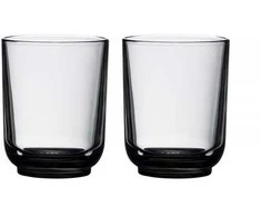 Fellow - dviejų stiklinių „Pirch Cappuccino“ rinkinys, 190 ml - rūkyta