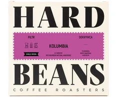 Kavos pupelės Hard Beans Kavos pupelės Hard Beans Kolumbija El Rancho Raudonasis Burbonas Natūrali Anaerobinė 200g