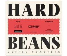 Hard Beans - Kolumbijos sultingos braškės su filtru, 200 g