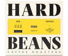 Hard Beans - Kenijos Mugaya AA viršutinis plovimo filtras 250 g