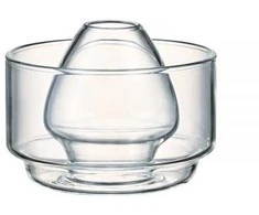 Hario - Chasen stovas ir dubenėlis 100 ml - rožinis