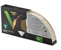 Hario Meteor V60-02 popieriniai filtrai, 50 vnt.