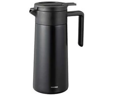HARIO thermal serveris with ceramic coating juodas 800ml