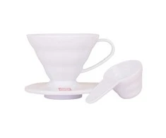 Hario V60-01 Plastic Dripper Baltas