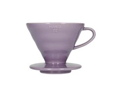 Hario V60-02 keramikinis kavos lašintuvas Violetinė Heather