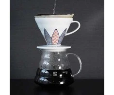 Hario – V60-02 Tachikichi Shozui keramikinis kavos lašintuvas