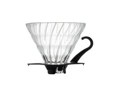 Hario V60 Glass Drip 02 - Juodas