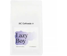 Hi Coffeedesk Sveiki! Kavos stalas - „Lazy Boy“ be kofeino, visa skrudinta kava, 250 g