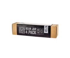 Comandante - Bean Jar - Clear Glass - 4 Pack
