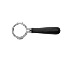Kavamalė Lelit PLA580B bottomless filter holder with a juodas walnut wood handle