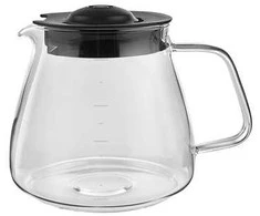 Kavamalė Melitta - AromaFresh II stiklinis ąsotis juodas