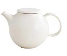 Kadax KINTO - PEBBLE arbatinukas su nerūdijančio arbatos sieteliu - baltas 480ml