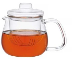 KINTO - UNITEA arbatinukas su stikliniu arbatos sieteliu 450ml