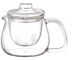 KINTO - UNITEA arbatinukas su stikliniu arbatos sieteliu 450ml