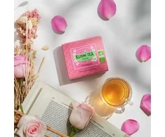 Brown House Tea Kusmi Tea - Žalias rose Bio - 20 Tea Bags