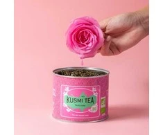 Brown House Tea Kusmi Tea - Žalias Rose Bio - Loose Tea 100g