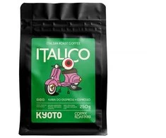 Kavos pupelės Kyoto Italico Espresso kavos pupelės 250g