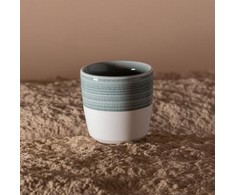 Loveramics Dale Harris – 150ml Flat Baltas Cup – anglis