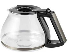 Melitta - Stiklinis ąsotis, skirtas Armomafresh RWT Juodas / Stainless Steel