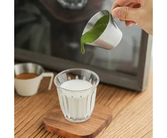 MHW-3BOMBER - Measuring cup brushed stainless steel 100 ml