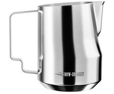 MHW-3BOMBER - Milk frothing pitcher Turbo polished stainless steel 450 ml