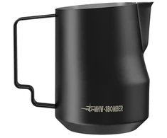 MHW-3BOMBER - Milk frothing pitcher Turbo stainless steel matte juodas 450 ml