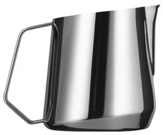 MHW-3BOMBER - Milk frothing pitcher U-Shape GT polished stainless steel 400 ml