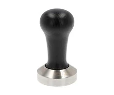 Nerūdijantis plienas tamper with a wooden handle Motta, 51 mm – Juodas