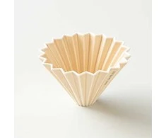 Origami keraminis lašintuvas M - matinės smėlio spalvos