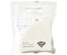 Origami M popieriniai filtrai – kūgio formos, 100 vnt.