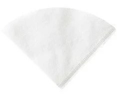 ORIGAMI - Set of Paper Filters S + Paper Filters S with a flat bottom 1-2 fil. 100 Pieces