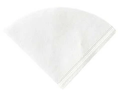 ORIGAMI - Set of Paper Filters S + Paper Filters S with a flat bottom 1-2 fil. 100 Pieces