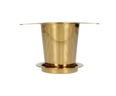 Paper Tea Popierius ir arbata – Infuser – auksinis