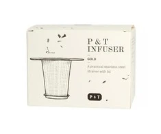 Paper Tea Popierius ir arbata – Infuser – auksinis